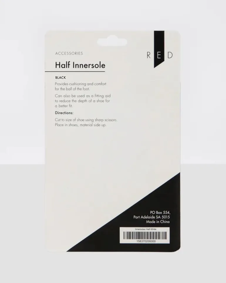 Half Innersoles Black